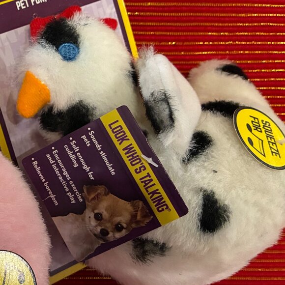 Set of plush, talking, farm animal dog toys. NWT - Picture 3 of 6